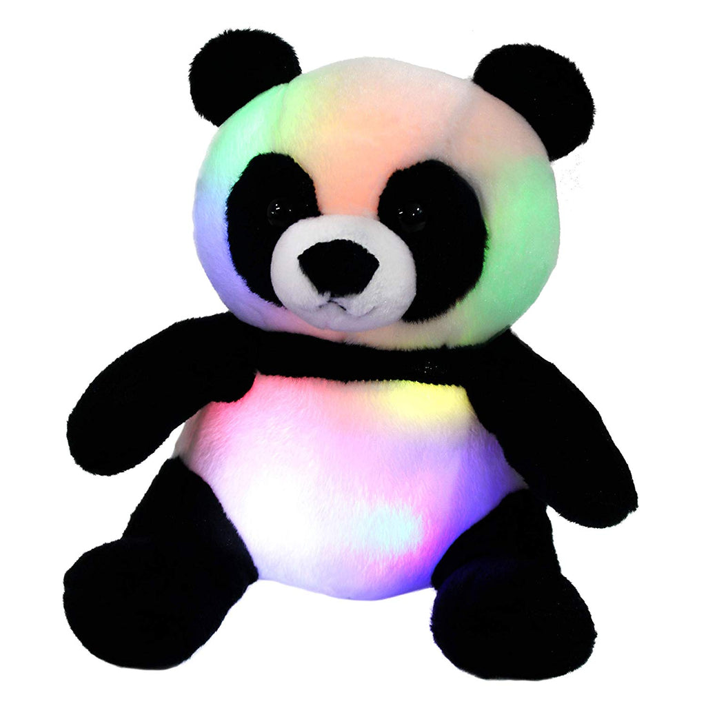 light up panda toy plush, 11.5 inch | Bstaofy - Glow Guards