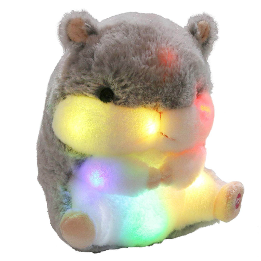 light up hamster glow mouse toy, 8'' | Bstaofy - Glow Guards