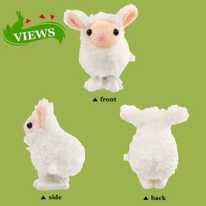 6pcs Easter Wind up Toy Bunny Sheep Chick Hop Jump Set, 3'' - Glow Guards
