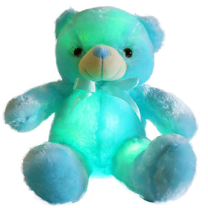 light up teddy bear LED stuffed animals, 20-Inch | Bstaofy - Glow Guards