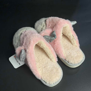 FurryLife Home House Slippers Unicorn Cute Women's shoes Kids Shoes - Glow Guards