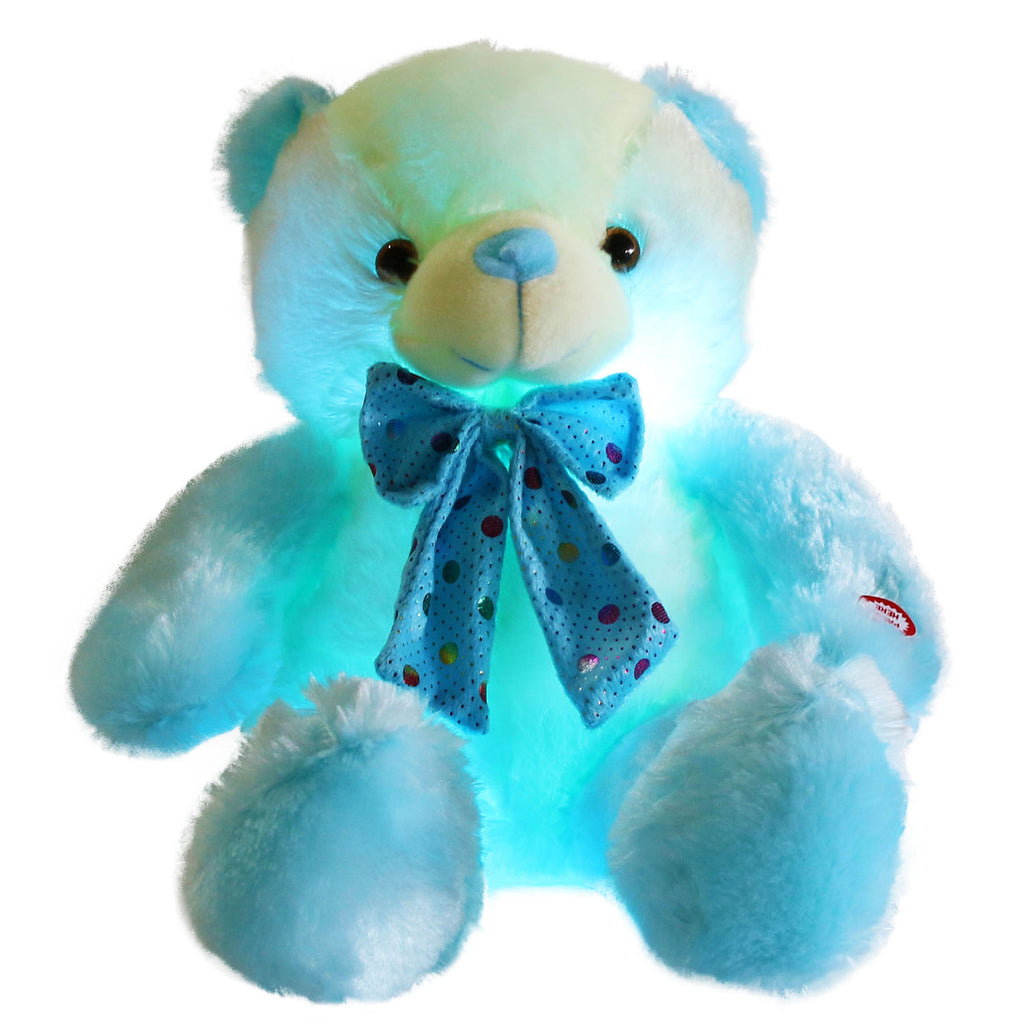 light up teddy bear LED stuffed animals, 20-Inch | Bstaofy - Glow Guards