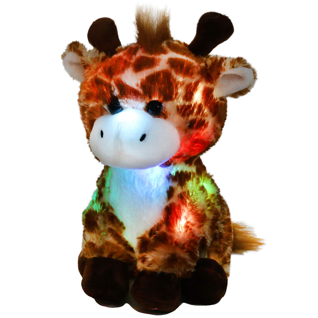 Glow Guards 12’’ Light up Giraffe Stuffed Animals Soft Plush Toy - Glow Guards