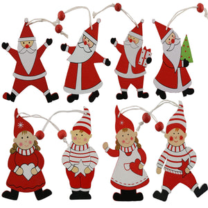 8 pcs Christmas Ornaments Tree Decoration - Glow Guards
