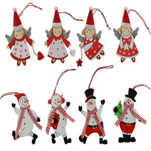 8 pcs Christmas Ornaments Tree Decoration - Glow Guards