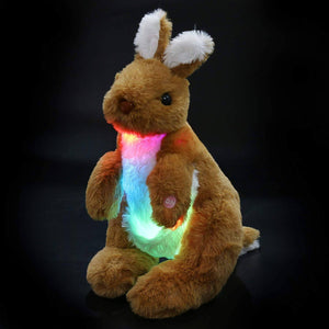 stuffed kangaroo nightlight plush pal, 12'' | Bstaofy - Glow Guards