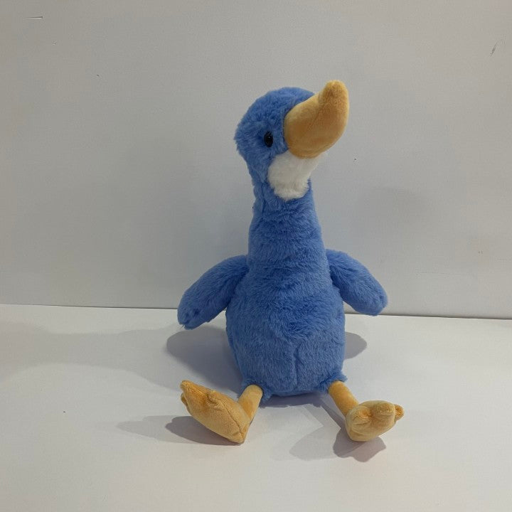 Toys Plush Light Up Duck Stuffed Animal Soft Cuddly Perfect for Child  Blue