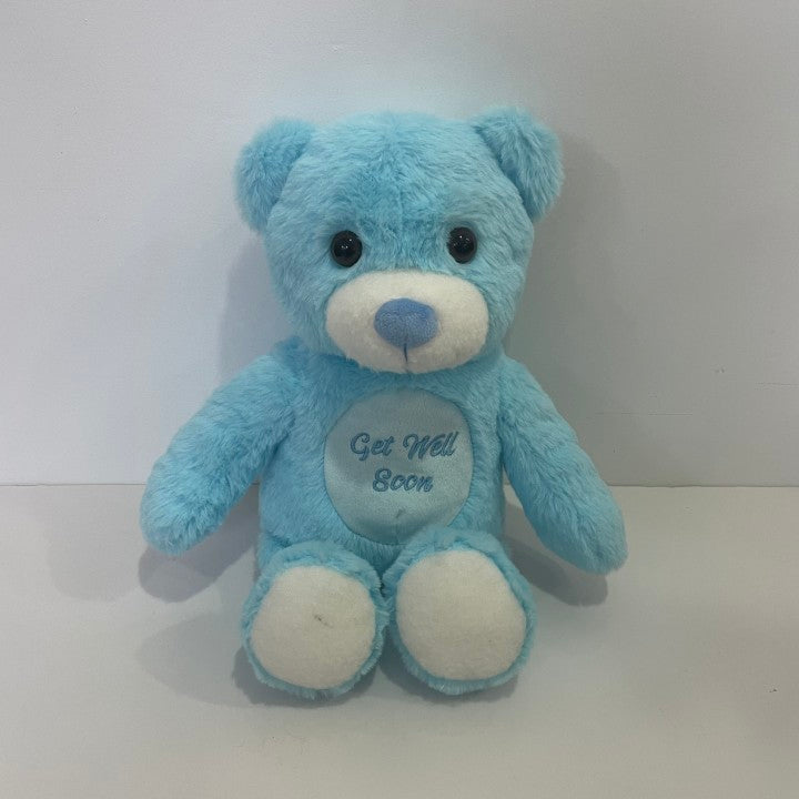 Blue Bear LED Stuffed Animals Night Light Soft Plush Adorable Floppy Toy Gift for Kids