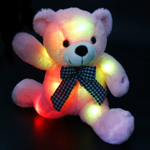 glow teddy bear night light plush toy, 17''| Bstaofy - Glow Guards