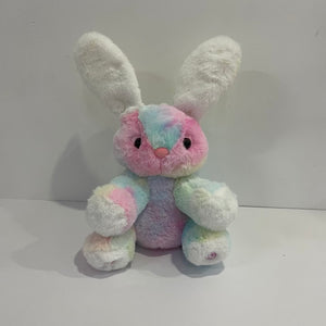 Electric Peekaboo LED Bunny Stuffed Animal Glow Night Light Up Cute Plush Toy Doll Gifts for Decoration Festivals Birthdays Kids Women, 14"