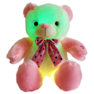 light up teddy bear LED stuffed animals, 20-Inch | Bstaofy - Glow Guards