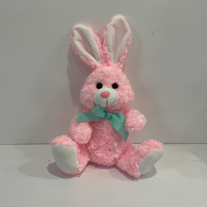 Light Up Bunny Stuffed Animals Cute Plush Toys Gifts for Boys and Girls, Pink, 12.6’’