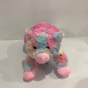 Hot Stamping Rainbow Plush Stuffied Animal Pig