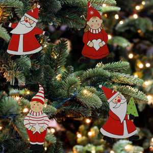 8 pcs Christmas Ornaments Tree Decoration - Glow Guards