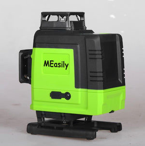 MEasily elf-Leveling 360-Degree Cross Line Laser Level with Pulse Mode - Glow Guards