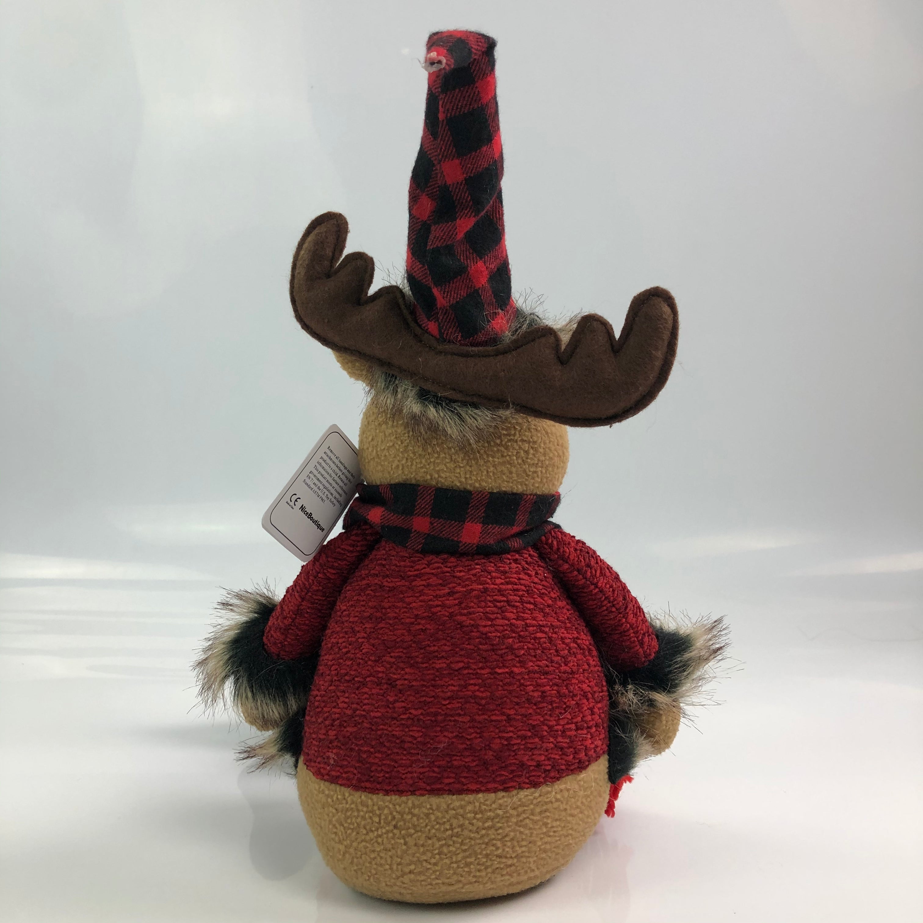 NiceBoutique Christmas Plush Stuffed Aninal Reindeer - Glow Guards