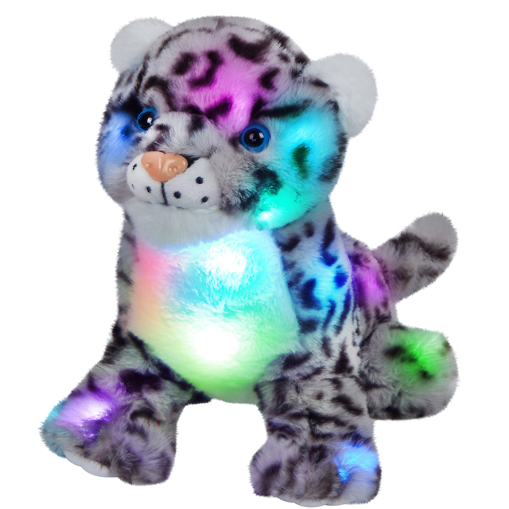 Athoinsu 10'' Light up Stuffed Cheetah LED Animals - Glow Guards
