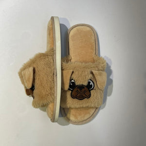 Pug Slippers for Women Cute Dog Slippers Socks Warm Animal Soft Plush House Shoes Indoor
