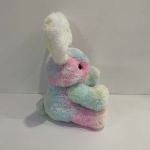 Electric Peekaboo LED Bunny Stuffed Animal Glow Night Light Up Cute Plush Toy Doll Gifts for Decoration Festivals Birthdays Kids Women, 14"