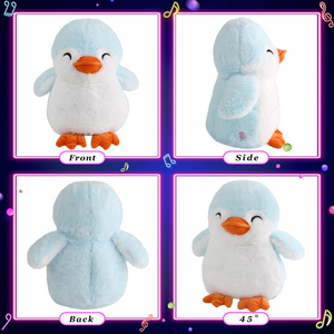 Glow Guards 12’’ Light up Stuffed Penguin Snuggle Soft Plush Toy - Glow Guards