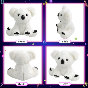 Glow Guards 10’’ Musical Light up Stuffed Koala Wildlife Soft Plush Toy - Glow Guards