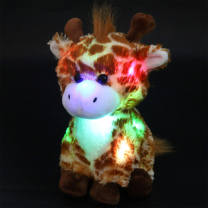 Glow Guards 12’’ Light up Giraffe Stuffed Animals Soft Plush Toy - Glow Guards