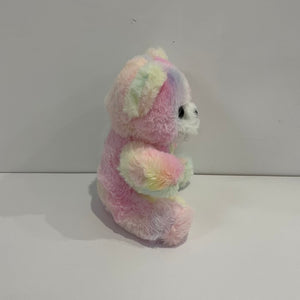 Rainbow Bear Ligjt up Plush Toy Stuffied Animal