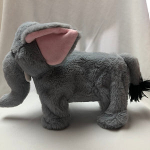 Remote Control Electronic Musical Plush Elephant Toy Pet for Girls Kids Interactive Toys,Walks