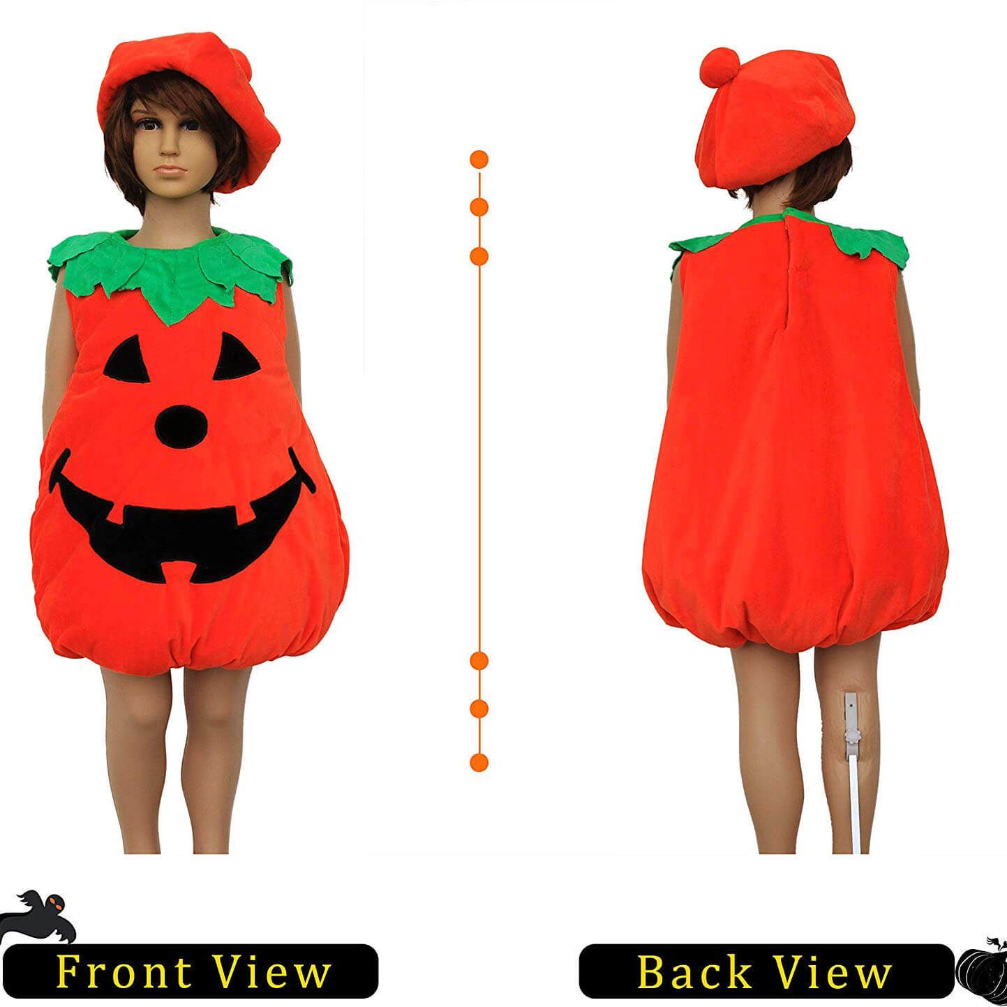 Halloween Costume Pumpkin Suit Unisex  | Bstaofy - Glow Guards
