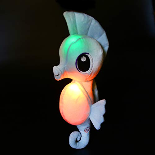 LED Seahorse Stuffed Animals Soft Plush Toy with Night Lights|Athoinsu - Glow Guards