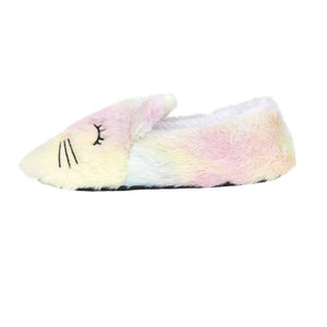 Cat Slipper Animal Socks Cute Womens Warm Lined Fuzzy Grippers Indoor Outdoor Waterproof Bottom Adults