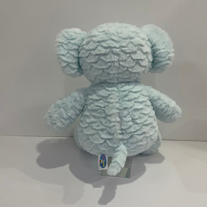 Light up Stuffed Plush Elephant LED Soft Colorful Night Lights Toy Doll Decor Gifts for Toddler Kids, Mint Green, 18''
