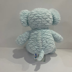 Light up Stuffed Plush Elephant LED Soft Colorful Night Lights Toy Doll Decor Gifts for Toddler Kids, Mint Green, 18''