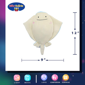 Glow Guards 12’’ Ray Light up Stuffed Sea Animal Soft Plush - Glow Guards
