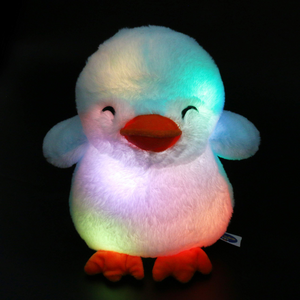 Glow Guards 12’’ Light up Stuffed Penguin Snuggle Soft Plush Toy - Glow Guards