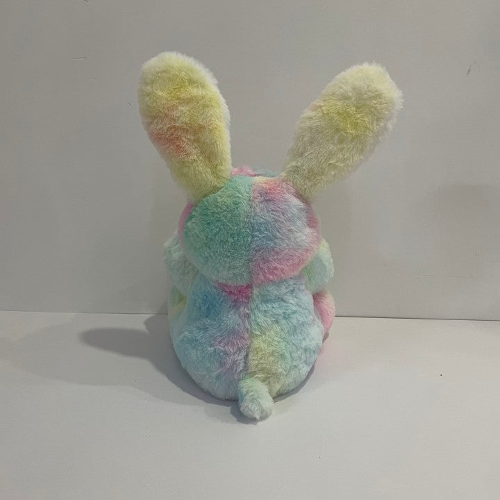 Electric Peekaboo LED Bunny Stuffed Animal Glow Night Light Up Cute Plush Toy Doll Gifts for Decoration Festivals Birthdays Kids Women, 14"