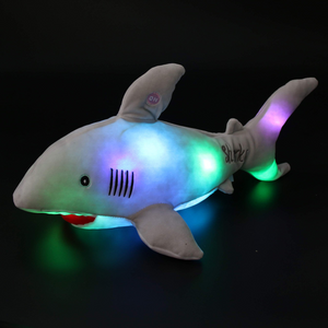 Bstaofy Light up Shark Stuffed Animal Glow Plush Ocean - Glow Guards