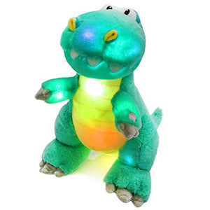 Glow Plush Dinosaur LED Stuffed Animal Light Up at Night,12.5'' | Houwsbaby - Glow Guards