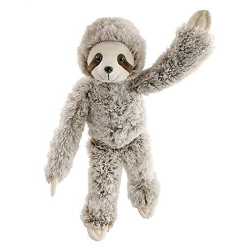 Houwsbaby Realistic Antelope Wildlife Stuffed Animal Grovel Impala Lifelike Plush Toy for Kids, 11.5’’ - Glow Guards