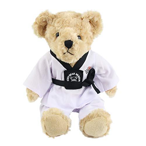 Plush Teddy Bear Stuffed Animals with Taekwondo Uniform, 8'' | Houwsbaby - Glow Guards