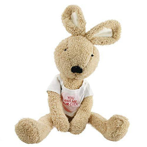 Talking Bunny Repeat What You Say Speaking Plush Rabbit Interactive Toy, 17'' | Houwsbaby - Glow Guards