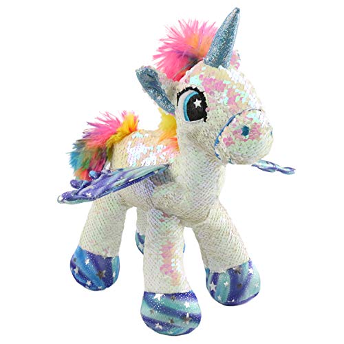 Flip Sequin Unicorn Stuffed Animal Plush Toys Sparkle Gifts| Athoinsu - Glow Guards