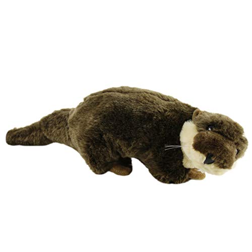 Houwsbaby Realistic Antelope Wildlife Stuffed Animal Grovel Impala Lifelike Plush Toy for Kids, 11.5’’ - Glow Guards
