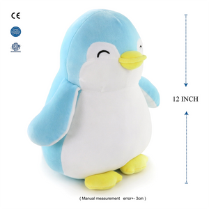 WEWILL Penguin Stuffed Animals Squeezable Plush Toys - Glow Guards