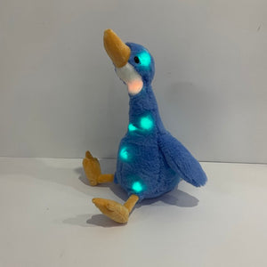 Toys Plush Light Up Duck Stuffed Animal Soft Cuddly Perfect for Child  Blue