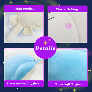 Glow Guards 12’’ Ray Light up Stuffed Sea Animal Soft Plush - Glow Guards