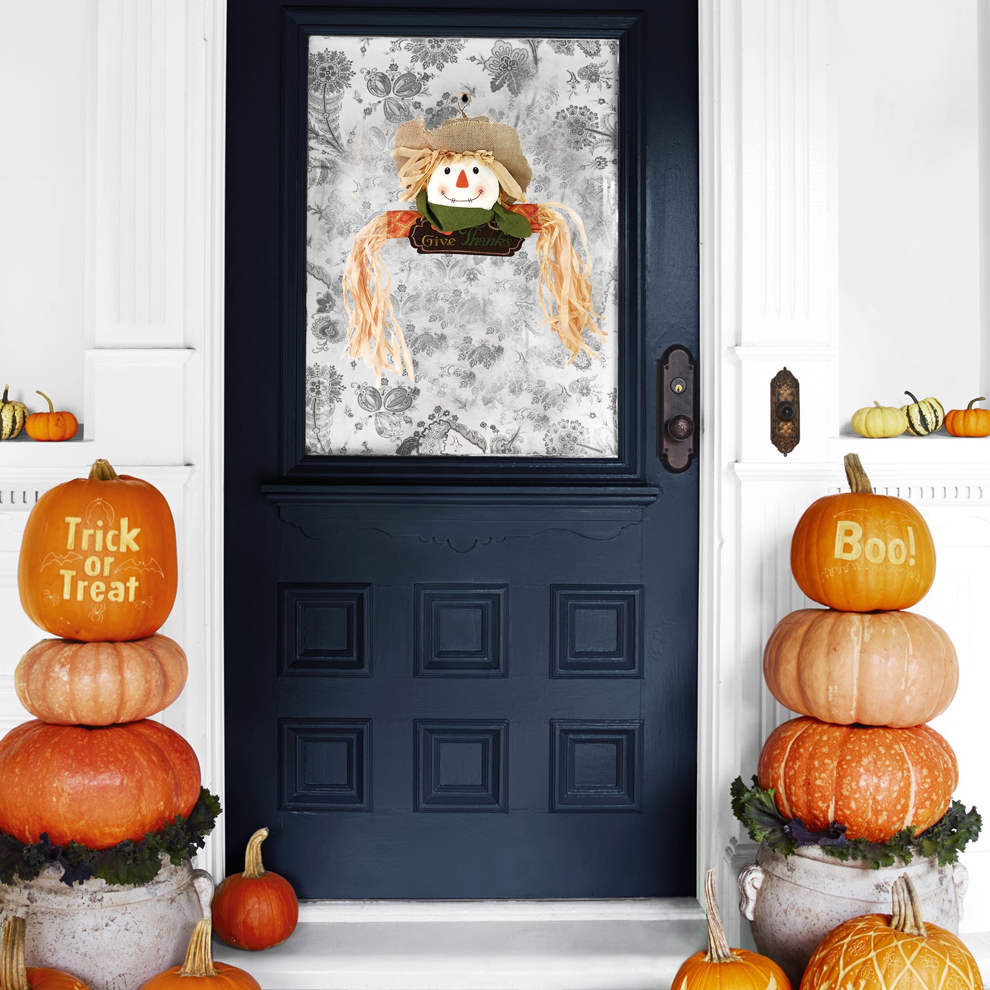 Thanksgiving signs harvest scarecrow hang wreath decors | Bstaofy - Glow Guards