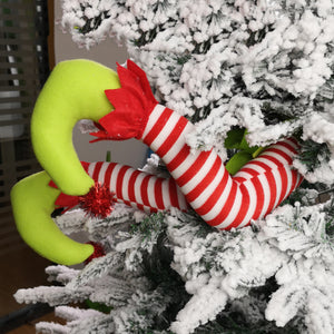 20'' Christmas elf legs stuffed tree decorations ornaments | Bstaofy - Glow Guards