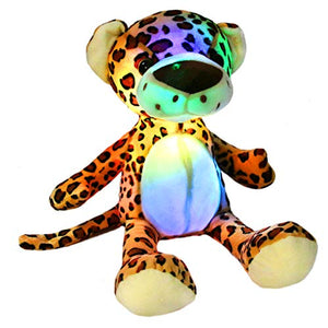 LED Stuffed Leopard Plush Toy Light up Cheetah with Night Light|Athoinsu - Glow Guards