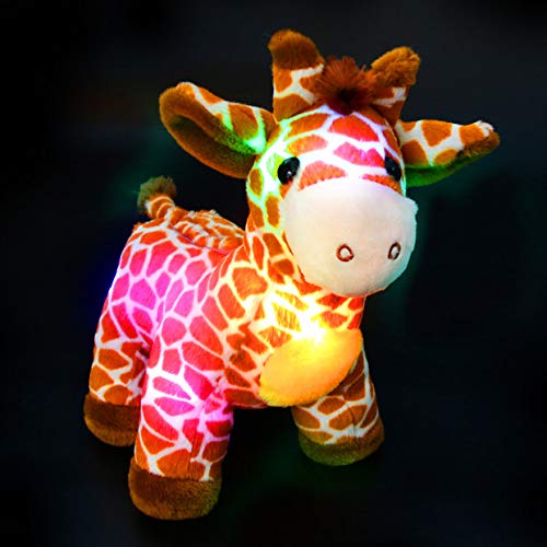 night light giraffe stuffed toy, 12.5’’ | Bstaofy - Glow Guards